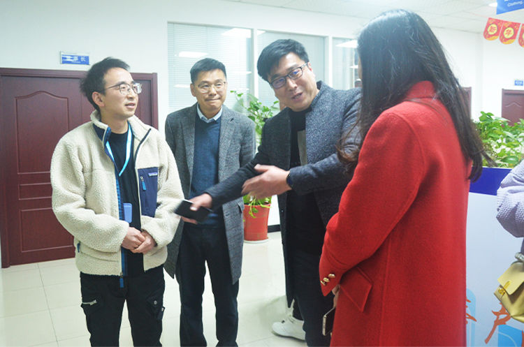 “滁英智汇+”代表及市青年企业家协会会员代表莅临我司开展调研