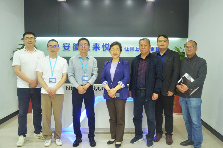 滁州城市职业学院领导莅临我司走访调研