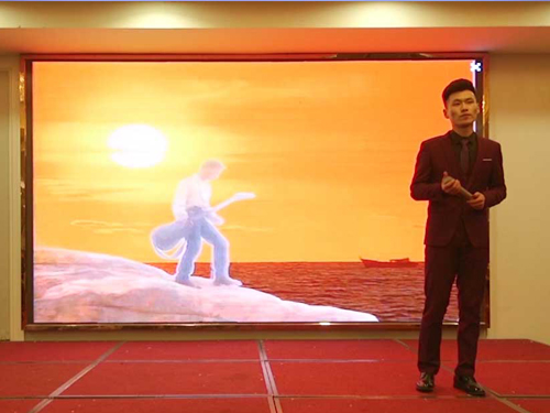 安徽悦来悦好公司2019企业年会节目 - 歌曲《海阔天空》